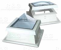 Coxdome 2000 Rooflights: pyramid, domed, access and AOV  Details