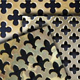 Decorative Polished Brass Grille Sheets