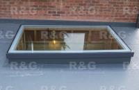 Roof glazing security