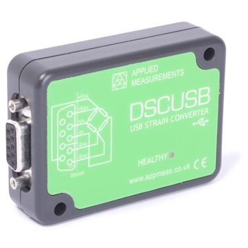 DSC-USB Digitiser Connects Strain Gauge Sensors to Your PC Quickly and Easily