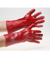 Warrior Red PVC Gloves (Pack of 12)