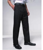 Premier Mens Flat Front Hospitality Trousers