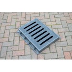 Composite Gully Grate & Frame 510 x 310mm Clear Opening. Rated D400 (40 Tons) CG5131D400