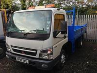 2010 10 Reg MITSUBISHI CVS CANTER 75 DAY 7C18 4899 cc Insulated Tipper 