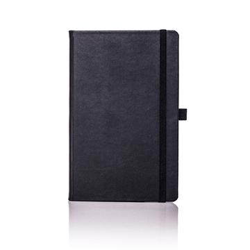 Stylish Nappa Leather Notebook from Stablecroft Black Cover Only