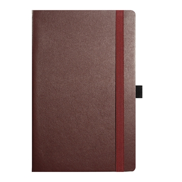 Burgundy Nappa Leather Note book from Stablecroft