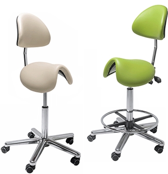 Saddle Chair with back rest