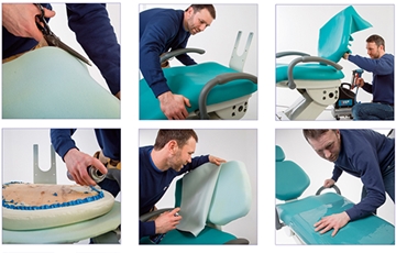 Dental Chair Re-upholstery 