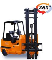 Battery Electric Multi Directional 4-way Sideloading Articulated Forklift Truck