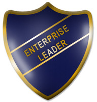 ENTERPRISE LEADER - School Badge