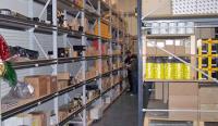 Warehouse shelving