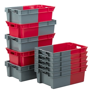 180º (degree) Stacking and Nesting Containers