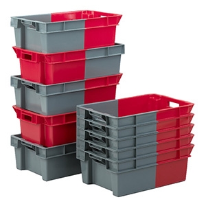 180º (degree) Stacking and Nesting Containers