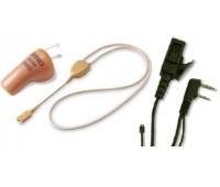 Neck Loop Inductor Earpiece + In ear wireless receiver earpiece