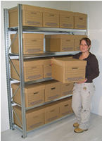 Galvanised Archive Storage