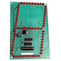 150mm High, 1-Digit, 7-Segment Red LED BCD Display Module