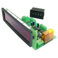 4-Digit Up/Down Counter Module with Preset & Relay (20mm Digits)