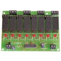 8-Channel Multiplexed Remote Control Relay Receiver