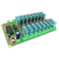 16-Channel Multiplexed Remote Control Relay Receiver