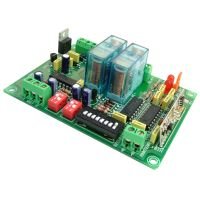 2-Channel Momentary / Toggle Relay Receiver Module, 12Vdc