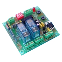 2-Channel Momentary / Toggle Relay Receiver Module, 12/24Vdc (Group 3)