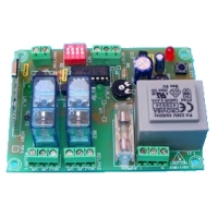 2-Channel 230Vac Momentary / Toggle RF Receiver Module (Group 3)