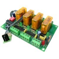 4-Channel Infrared Relay Receiver Module