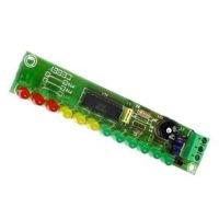 12 Round LED VU Meter (Red, Yellow, Green)