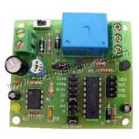 12Vdc Instant On or Delayed-On Timer Relay Board