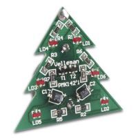 SMD Xmas Tree Badge Electronic Kit
