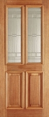 Derby Elegant Hardwood External Door