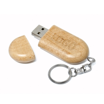 Wooden Promotional USB Flash Drive