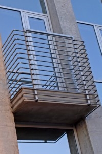Custom Contemporary Juliette Balcony