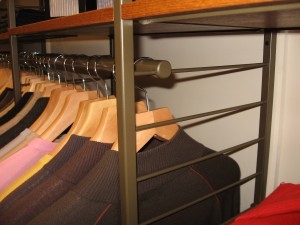 Brass Retail Hanging Display Rails