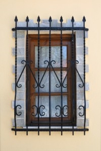 Ornate Window Security Bars