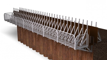 Fast-Form Sheet Pile Capping Beam