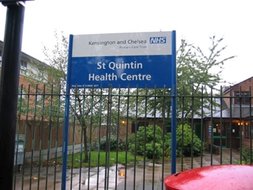Aluminium Post & Wall Signs NHS Centre Suppliers - South Harrow, Middlesex