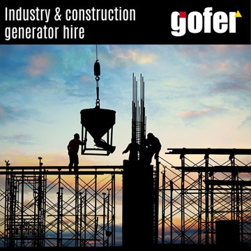 Industry and Construction Generator Hire