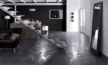 Contemporary Metal Effect Floor Tiles