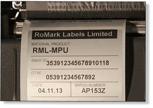 Variable Data Plate Labels
