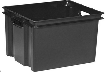 30 Litre Vulcano Lightweight Industrial Stack / Nest Plastic Storage Box
