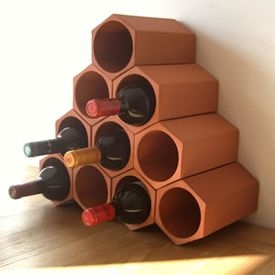 Terracotta Wine Rack Cell 10 Pack