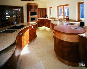 Stone Kitchen Worksurfaces for Countertops and Island Units