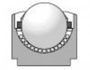 Reduced Diameter Fitting Medium Duty Ball Transfer Units