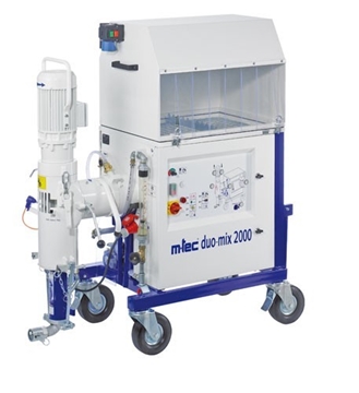 Duo-mix 2000 Si Plaster and Render Spraying Mixer Pump