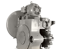 Marine barring gearbox 