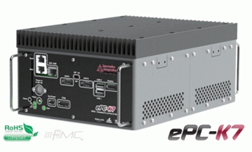 ePC-K7 Embedded PC – Dual FMC host with case.