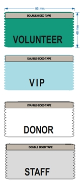 VIP Ribbons for meetings and events