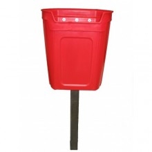 Ranmoor Post Mounted Litter Bin