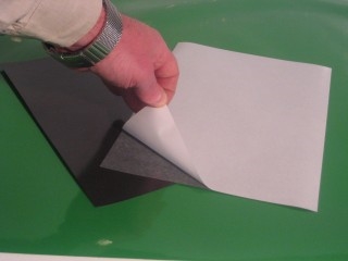 A4 (210mm x 297mm) 0.45mm Self Adhesive Backed Magnetic Sheet